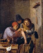 Adriaen Brouwer Das Geful oil